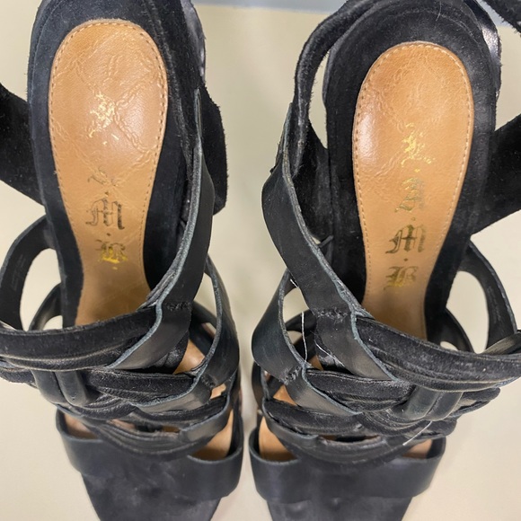 L.A.M.B  black size 7 heels. Sexy & Fun - Picture 12 of 14